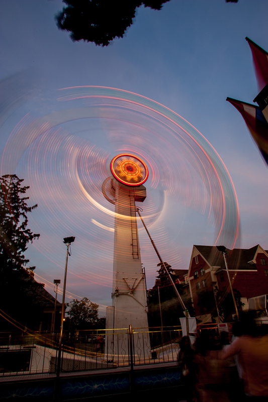 Night Photography at the Birmingham Carnival