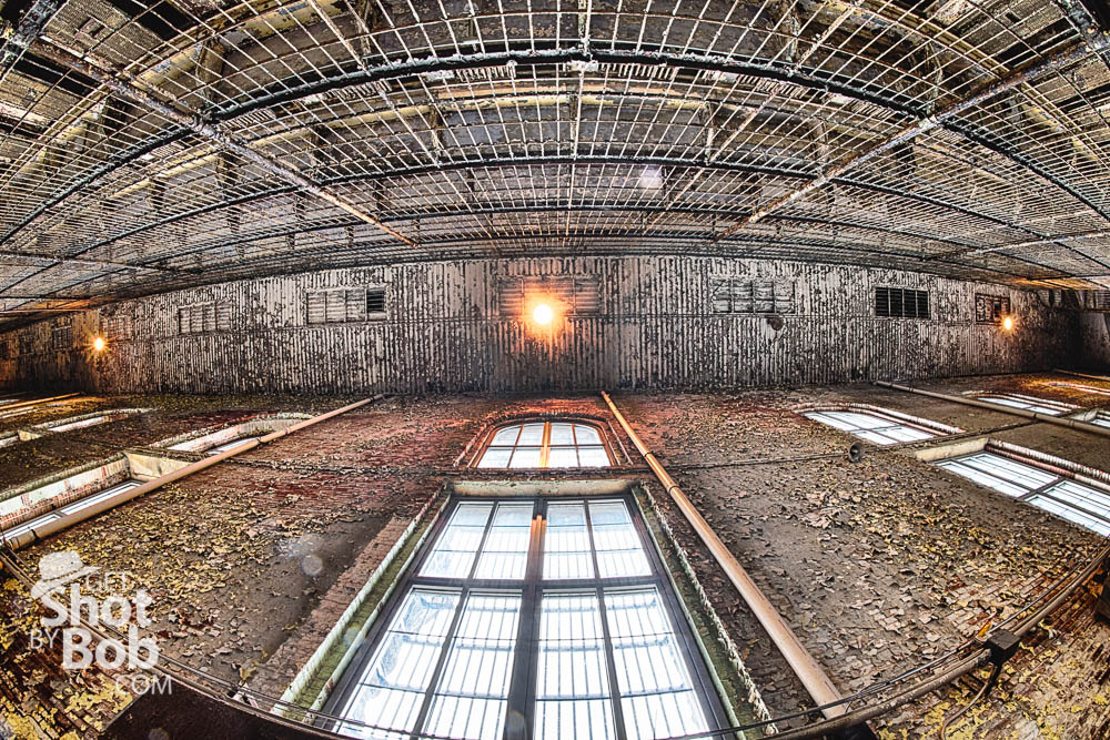 Photo opportunities at the Mansfield Reformatory in Mansfield, Ohio